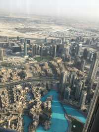 Made it to the World’s Tallest Building-Burj Khalifa! 
