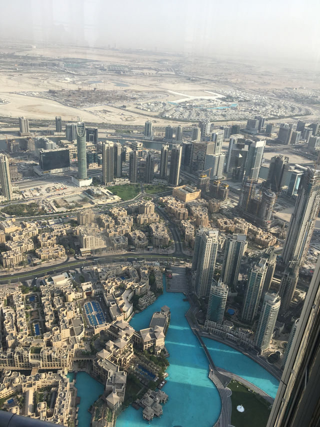 Made it to the World’s Tallest Building-Burj Khalifa! 