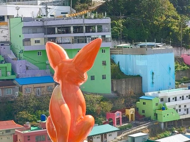 甘川洞文化村，釜山時下最夯的網美拍照景點！