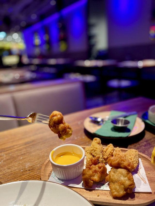 來時代廣場頂層吃個田園風西餐吧🦞🐮🍽🍹✨
