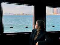 นั่งเรือข้ามฟากฮ่องกง 