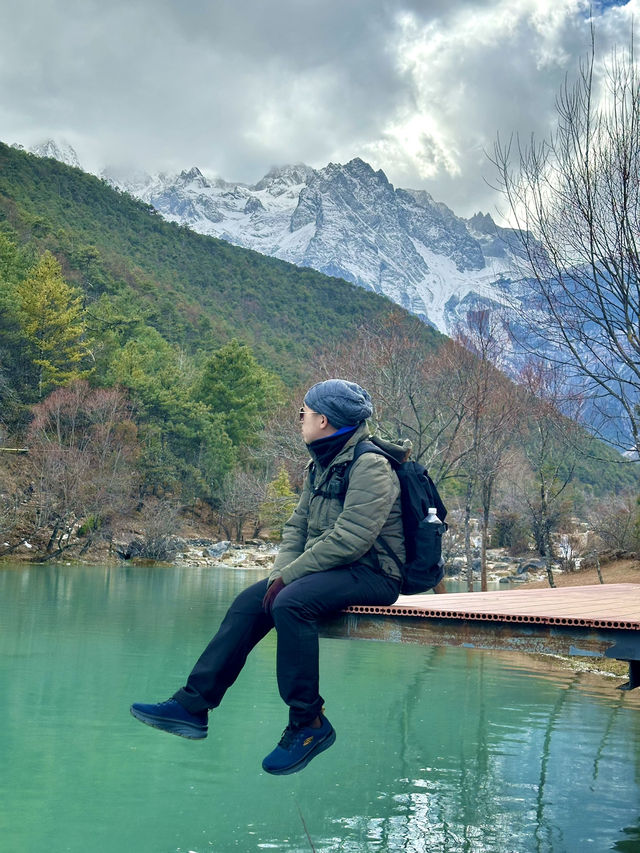 Serene Gem in Lijiang’s Jade Dragon Snow Mountain: Blue Moon Lake