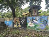 Flores Island Wall Art: A Colorful Tribute to Local Culture 🎨🐉🌱 