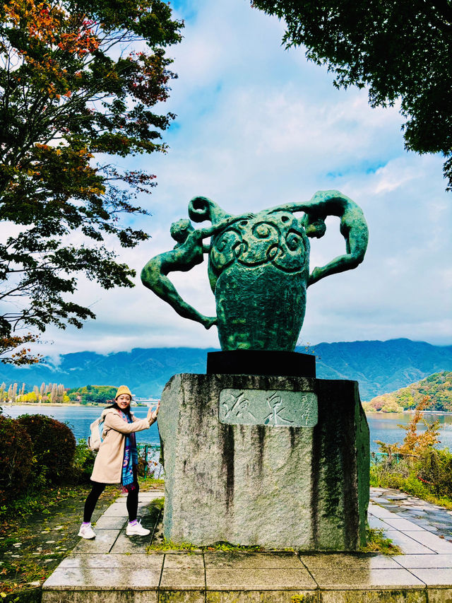 【日本山梨】河口湖美景、天上山下紅葉