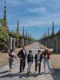 ทุ่งเจดีย์เจ๊าก์ซา  รัฐกะเหรี่ยง  