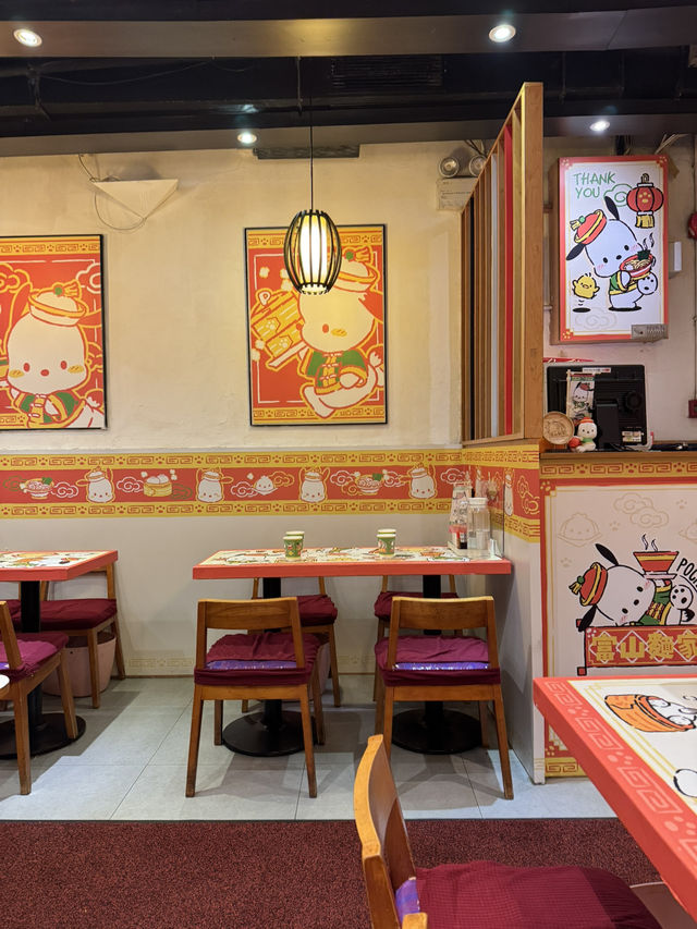 銅鑼灣Pochacco主題拉麵館