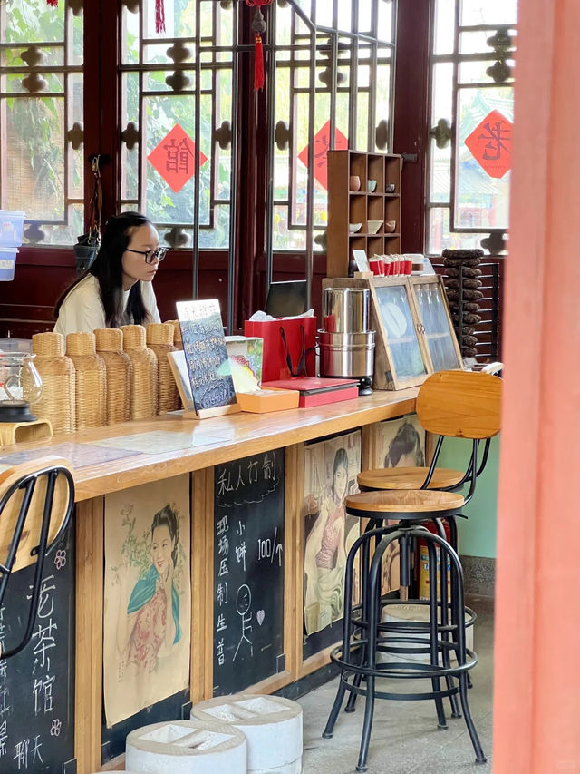 📍Map cha普洱茶館｜藏在翠湖公園的神仙茶館