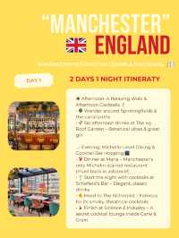 Manchester itinerary 