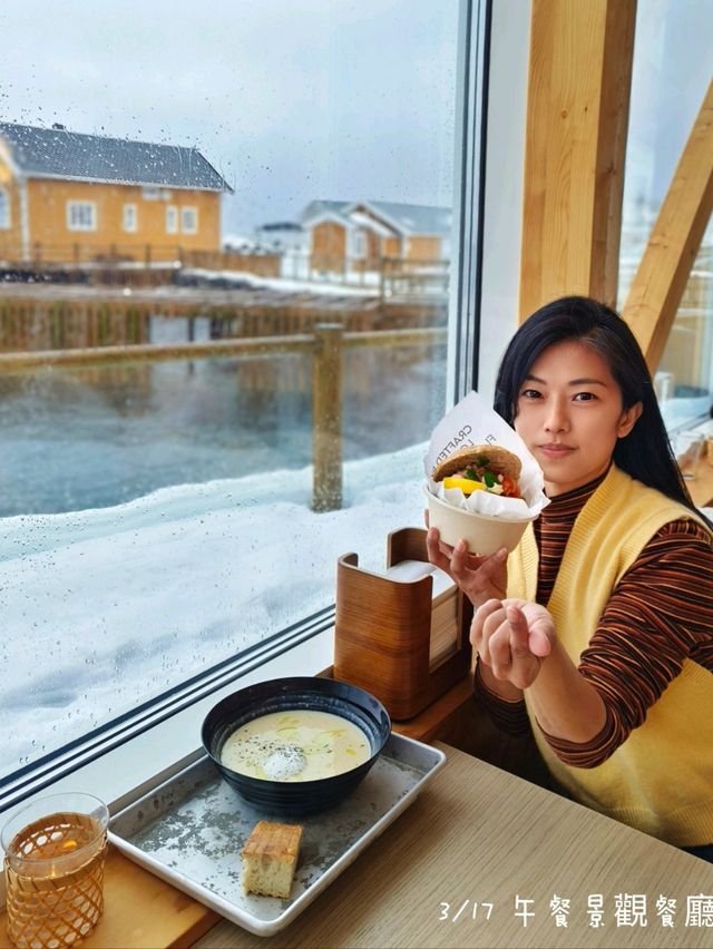 超美的羅弗敦群島雪景