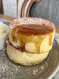 Fluffy Pancakes at Tokyo Milk Cheese Factory Cafe in Manila