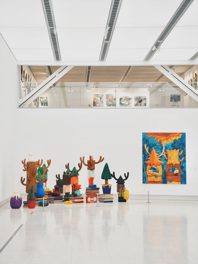 基隆美術館的可愛展覽 走進平子雄一的奇幻世界