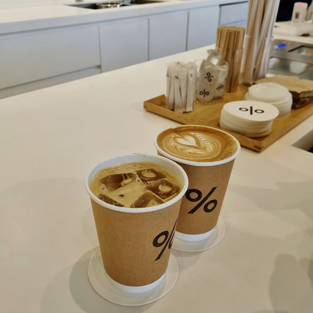 Perfect Brews at % Arabica SG