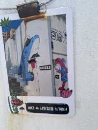 <釜山＞充滿文藝氣息的❤️白淺灘文化村❤️