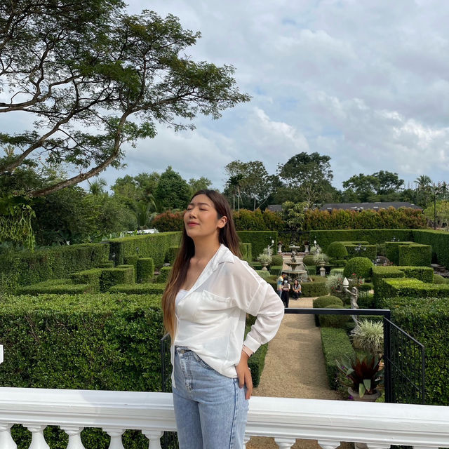 หลงคาเฟ่ จ.พัทลุง ดื่มด่ำกลางสวนอังกฤษ