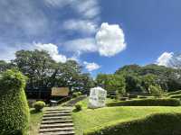 เที่ยวลำปาง ชมวิวสวนและรถไฟที่สวนรถไฟสะพานดำ