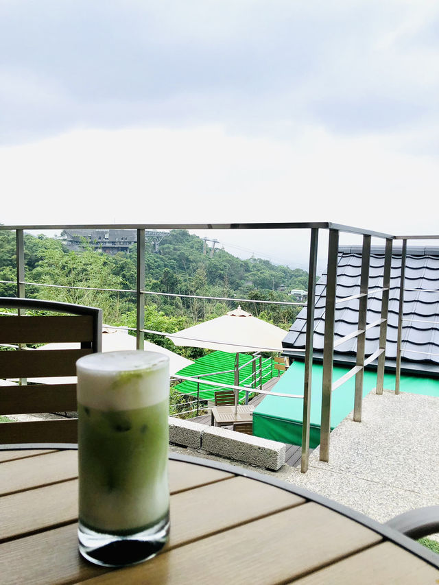很舒適🥳一望無際風景的咖啡店☕️