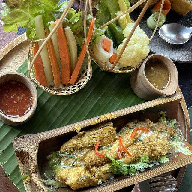 ป่ากำกึ๋น ร้านอาหารวิวดีที่ซ่อนอยู่ในโรงแรม จ.น่าน