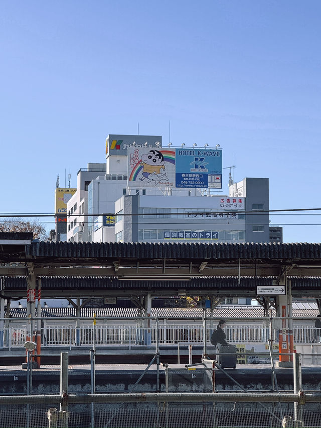ตามรอยชินจังที่ Kasukabe สายการ์ตูนห้ามพลาด!