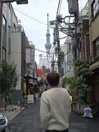เที่ยวย่านAsakusa เดินเล่นริมแม่น้ำสุเมดะ