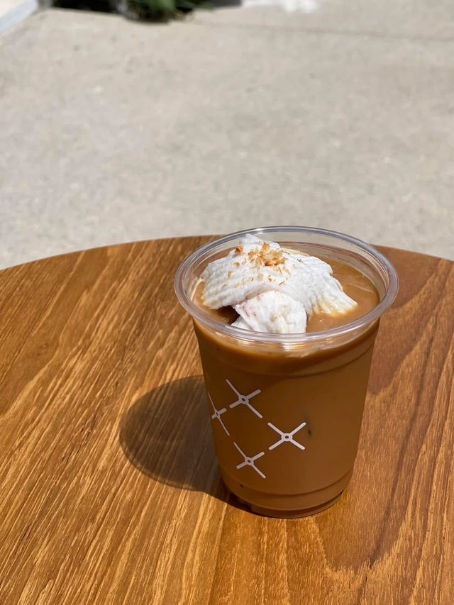Coffee with a side of calm—found our new