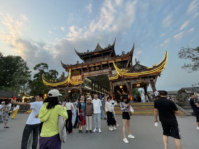 สะพาน langqiao Dujiangyan 
