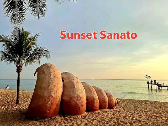 เพิดเพลินกับยามเย็นท่  Sunset Sanato✨️