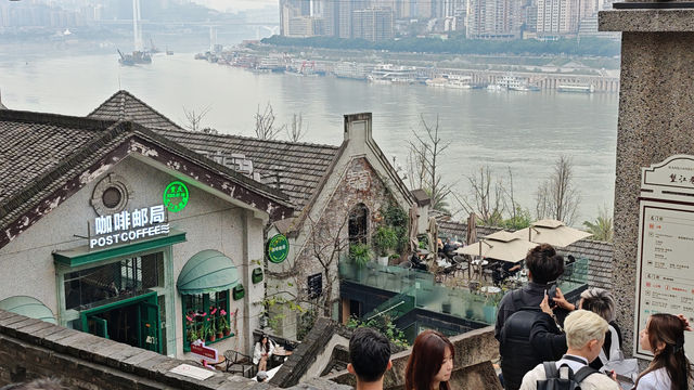 Beautiful view at Longmenhao Old Street, Chongqing