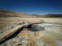 The Breathtaking Wonders of the Hverir Geothermal Area
