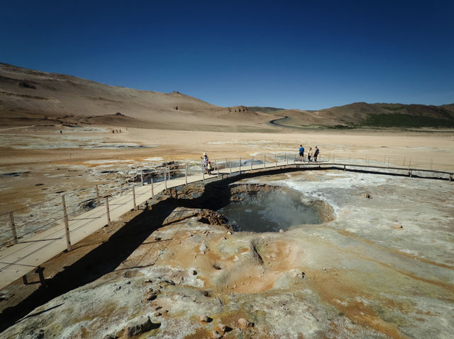 The Breathtaking Wonders of the Hverir Geothermal Area
