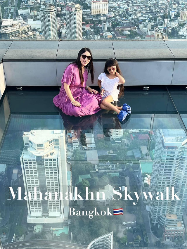  【マハナコンスカイウォーク 】🇹🇭超高層314mからの絶景が楽しめる！
