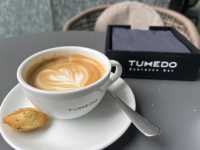 ☕️ A Quiet Touch of Class – Coffee & Pastries at Tuxedo Espresso Bar