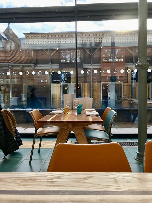 A Relaxing Escape at Thames Lido