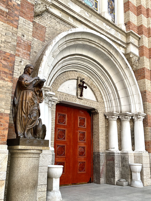 โบสถ์โรมันคาทอลิกใน Tianjin ⛪️