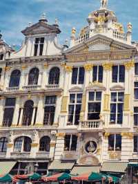Europe 🌍 Budget Trip;Grand Place Brussels – The Heart of the City