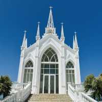 Sneaking a Peak at Lazor Garden Alivila Chapel 🤍🕊️