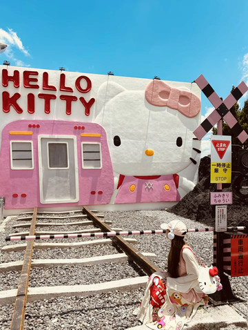 Hello Kitty Train Cafe✨ | Trip.com Shenzhen