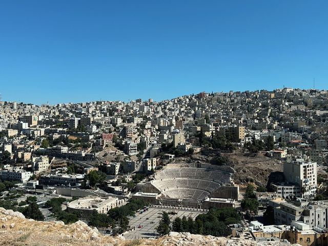 🌟 Amman Citadel Viewpoint – Amman, Jordan
