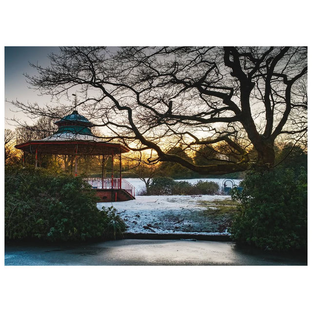 Winter Wonders at Sefton Park, Liverpool