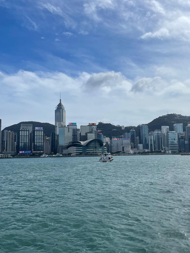 香港地標星光大道漫步  