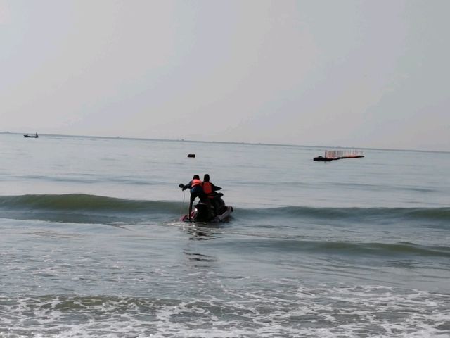 金町湾沙灘，七公里原生海岸線，水清沙幼白沙灘