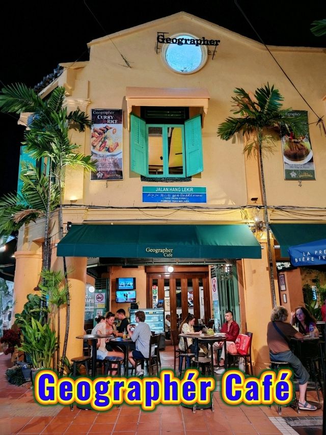 🍕🥦🥃🍢🌶️🫛🍛🍗☕ Malacca Best Nightlife: Live Tunes & Local Flavours at Geographér Café!