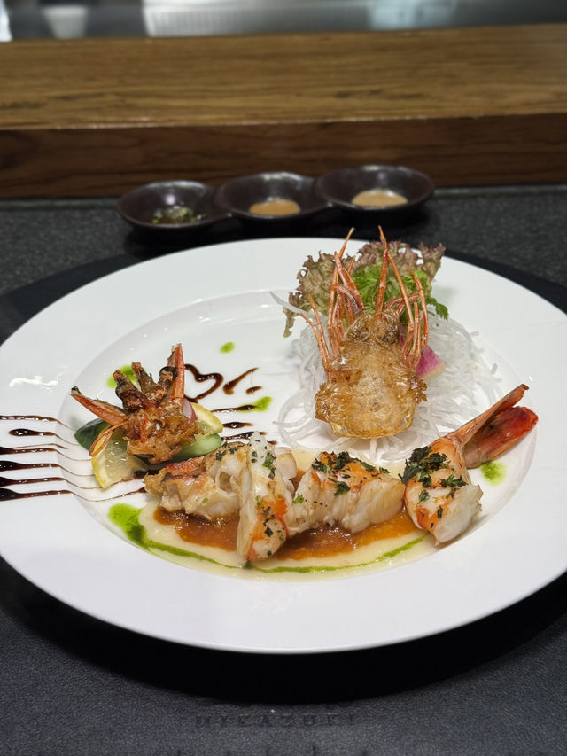 十二品の高𝗖𝗣值鐵板燒