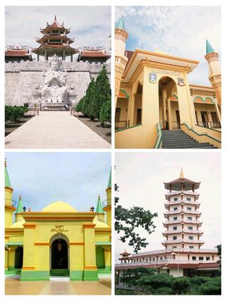 #bintanguide
🏝️💛 Penyengat Island – The Royal Heritage of Bintan! 🇮🇩✨

Step back in time at Penyengat Island, a small yet historically rich island just off the coast of Tanjung Pinang, Bintan 🌊🏯. Once the seat of the Riau-Lingga Sultanate, this island is filled with Malay heritage, royal landmarks, and cultural treasures that tell the story of Indonesia’s glorious past 📜💫.

The highlight here is the stunning Sultan Riau Grand Mosque, famous for its vibrant yellow-and-green façade and walls made from a mix of lime, sand, and egg whites — an architectural wonder that still stands proudly today 🕌🌼.

Wander through the island’s peaceful lanes to explore ancient tombs, royal palaces, and traditional Malay houses, all surrounded by palm trees and sea breezes 🌴🌺. Locals are warm and welcoming, happy to share stories of their royal ancestors 🕊️😊.

💡 Tip: Take a short boat ride from Tanjung Pinang and rent a bicycle or motorbike to explore the island at your own pace 🚤🚲.

#PenyengatIsland #BintanIsland #IndonesiaTravel #MalayHeritage #CulturalJourney #SultanRiauMosque #HistoricIsland #TravelIndonesia #HiddenGem