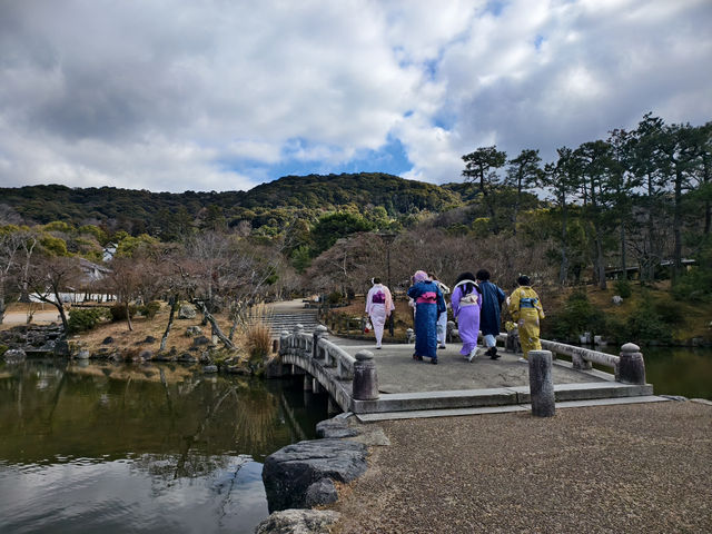不經意到訪了円山公園是成了京都此行最舒適的地方