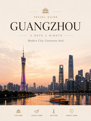 🇨🇳 GUANGZHOU 3 DAYS 2 NIGHT