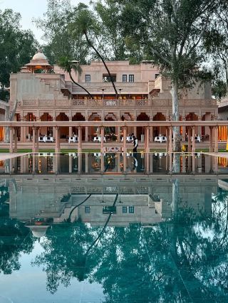 Discovering Alwar’s Secret Retreat: Amanbagh 🏔️✨  
Looking for total relaxation in Rajasthan? Here’s why Amanbagh in Ajabgarh, Alwar is your dream escape! The property sits in a peaceful valley surrounded by the Aravalli hills—think lush greenery, mountain views, and an atmosphere so tranquil you’ll instantly unwind.

Top Spot to Visit: Amanbagh Resort  
Address: Amanbagh, Village Ajabgarh, Tehsil Thana Ghazi, Alwar, Rajasthan 301027  
Hours: Open 24/7 for hotel guests

What Makes Amanbagh Special:  
The hotel’s architecture and manicured gardens set the mood for elegance and serenity. The staff are legendary for their warmth and attentiveness—expect genuine Indian hospitality and thoughtful touches throughout your stay. Meals are brilliant, ranging from homegrown garden ingredients to regional specialties presented with flair. I loved the authenticity—a real taste of Rajasthan without having to leave your seat!

My Travel Tips:  
Ask the staff about local walks or activities—they’ll recommend secret spots and tailor the experience for you. Amanbagh is ideal for downtime, but bring earplugs if you’re sensitive to nighttime noise (some guests mentioned disturbance). If you have particular cravings, communicate your food preferences—the kitchen is super accommodating and will go the extra mile for you.

Quick Logistics  
Getting There: Hire a private taxi from Alwar city or use trip.com to book a reliable transfer. The ride is scenic (about 1-1.5 hours) and sets the tone for your retreat.  
Getting Around: For exploring the hotel grounds, walking is best. For nearby villages, ask at the front desk for local transport arrangements.

Food Rec: Don’t skip the house specialties using garden veggies and Indian spices—every meal is a highlight!

Destination Hacks:  
Weather can get hot—pack light, airy clothes. Money: ATMs are limited, so bring cash. No visa needed for Indian residents, foreigners check requirements before arrival.

#amanbaghmagic  #alwarretreat  #tripdotcom  #rajasthanrelax  #luxuryindia 