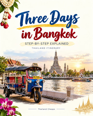 🇹🇭 3 дня в Бангкоке: идеальный маршрут для тех, кто приезжает впервые ✨