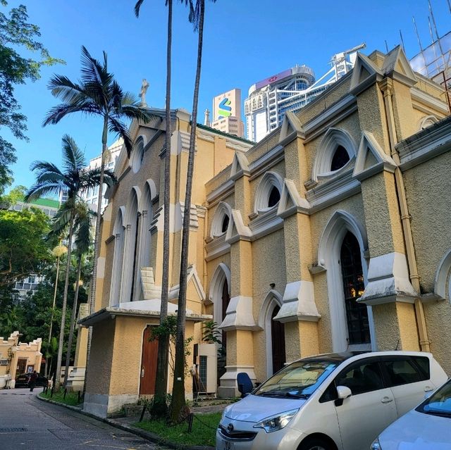 📍 St. John's Cathedral, Hong Kong 🇭🇰