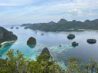 Panoramic View of Limestone Islets