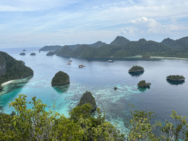 Panoramic View of Limestone Islets